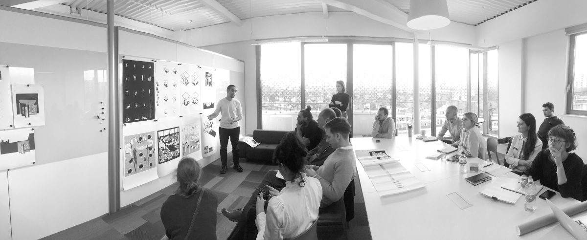 Design review of Second Year projects at Scott Brownrigg